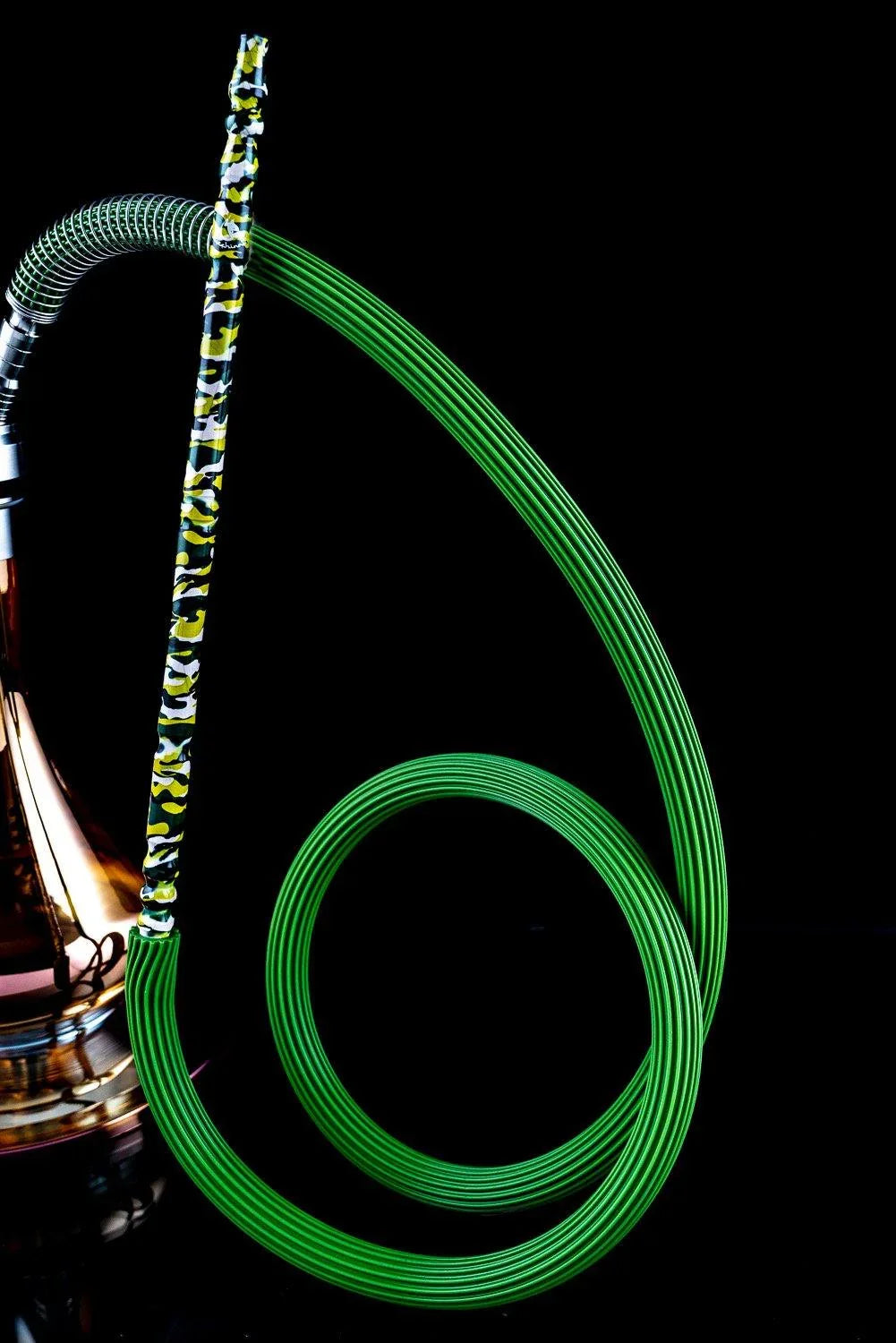 Dschinni Hokus Pokus Soldier Green Hose Set - shishagear - UK Shisha Hookah Black Friday