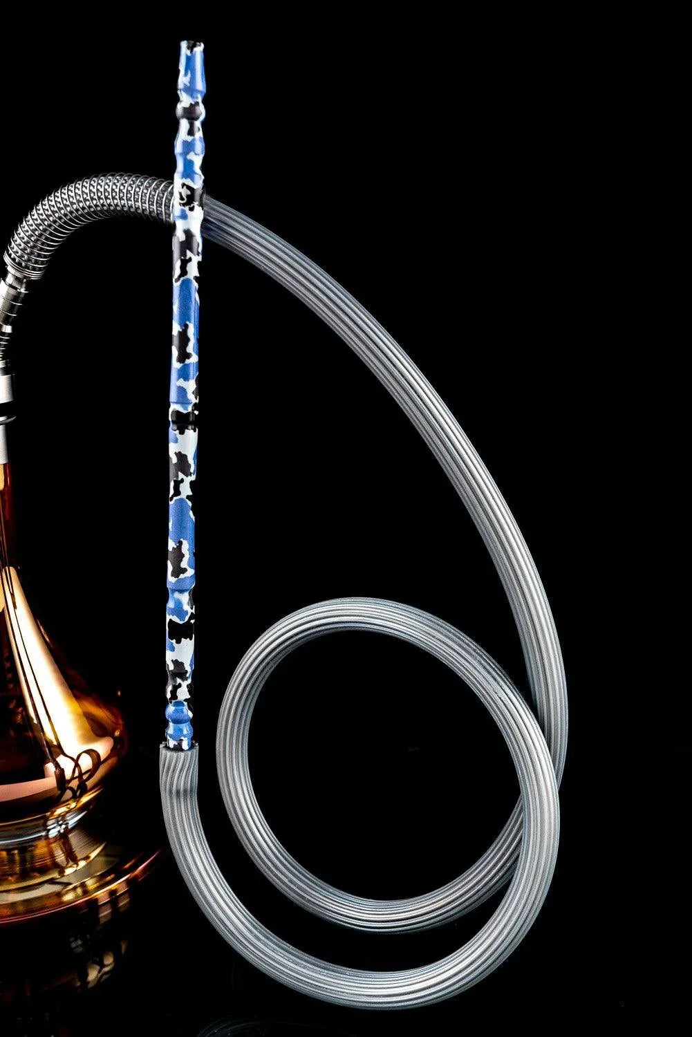 Dschinni Hokus Pokus Soldier Light Blue Hose Set - shishagear - UK Shisha Hookah Black Friday