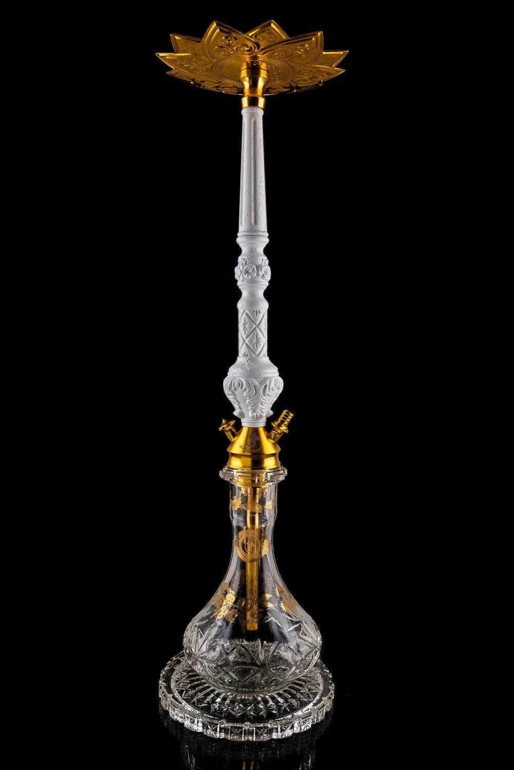 Dschinni Legend Alu White Wood Hookah - shishagear - UK Shisha Hookah Black Friday
