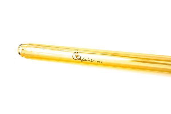 Dschinni Straight Regular Mouthpiece Gold - shishagear - UK Shisha Hookah Black Friday