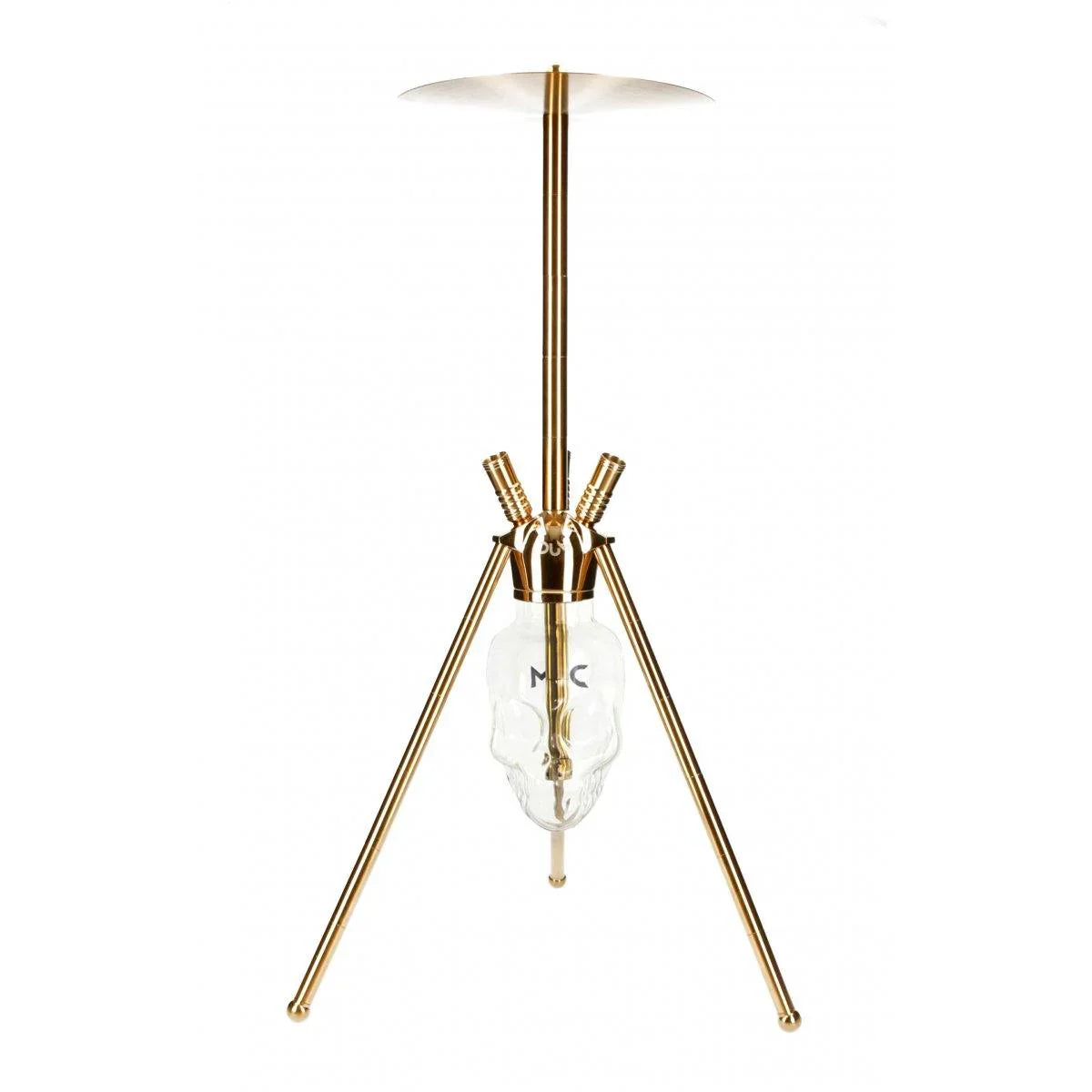 Dum Shisha Crazy Skull - Gold - shishagear - UK