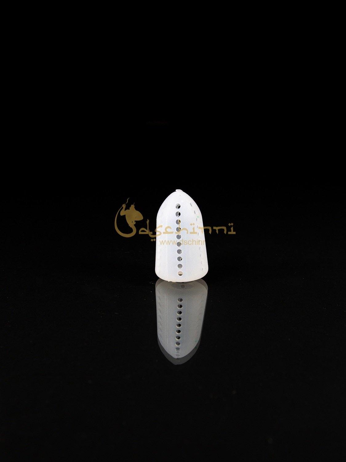 Dschinni Silicone Diffuser Cone White - shishagear - UK Shisha Hookah Black Friday