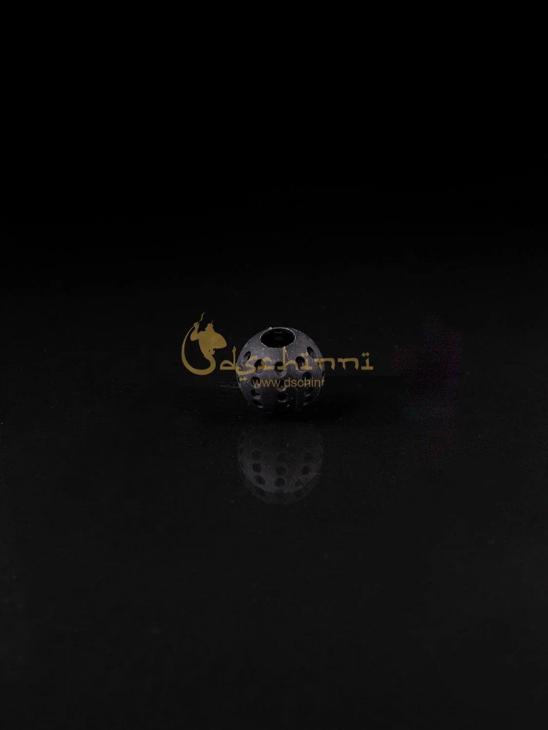Dschinni Silicone Diffuser Sphere Black - shishagear - UK Shisha Hookah Black Friday
