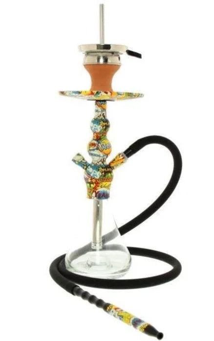 El-Badia Celeste Crazy Hookah - shishagear - UK Shisha Hookah Black Friday