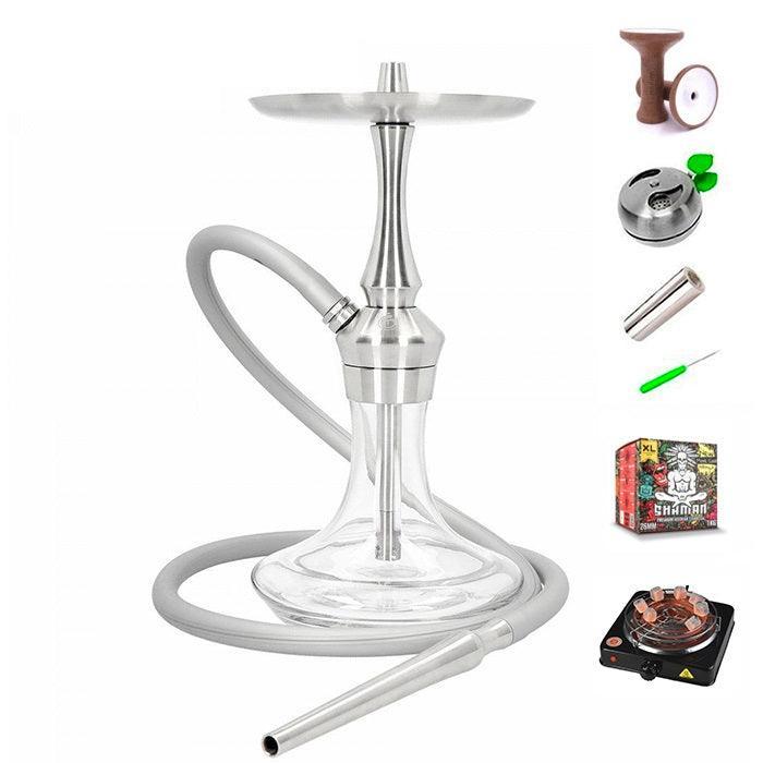 El-Badia Z1 Hookah - Clear - shishagear - UK Shisha Hookah