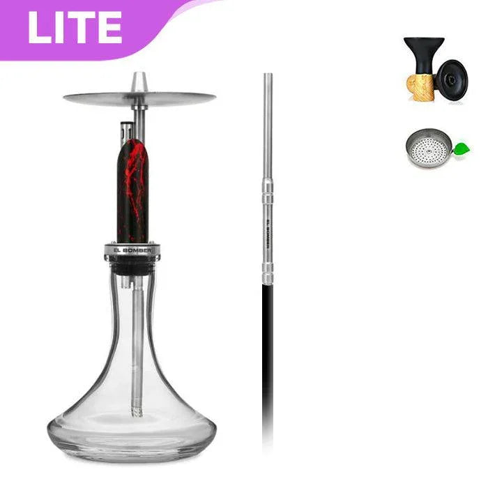 El Bomber Shisha With Base - Aztec - shishagear - UK Shisha Hookah Black Friday