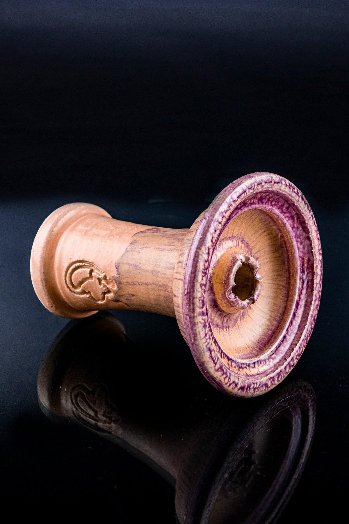 Dschinni Fireclay Brick Phunnel Royal Purple + Smoke Box - shishagear - UK