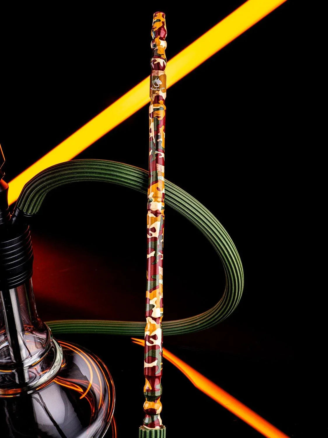 Dschinni Flex Camo Hookah Set Green - shishagear - UK