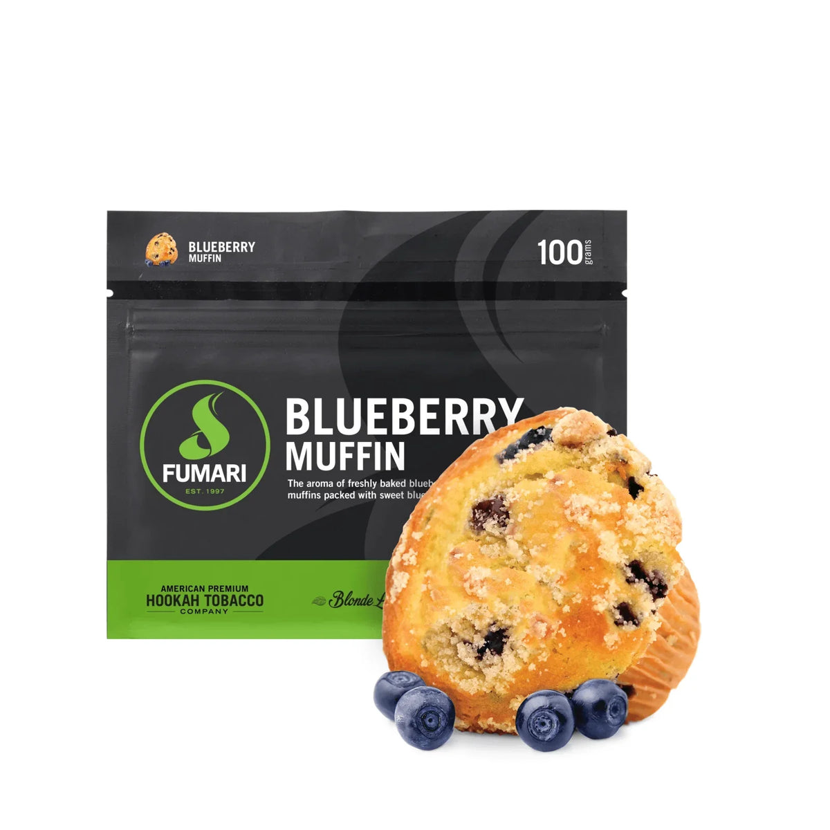 Fumari Blueberry Muffin Shisha Flavour - shishagear - UK Shisha Hookah Black Friday