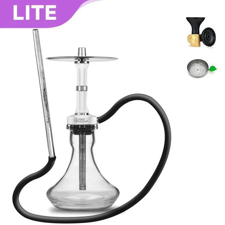 First Hookah Core Lite Mini Shisha - White - shishagear - UK