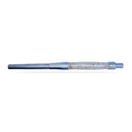 First Hookah Stainless Steel Acrylic Mouthpiece - Gold Flakes - shishagear - UK Shisha Hookah Black Friday