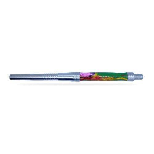 First Hookah Stainless Steel Acrylic Mouthpiece - Orb Peacock - shishagear - UK Shisha Hookah Black Friday