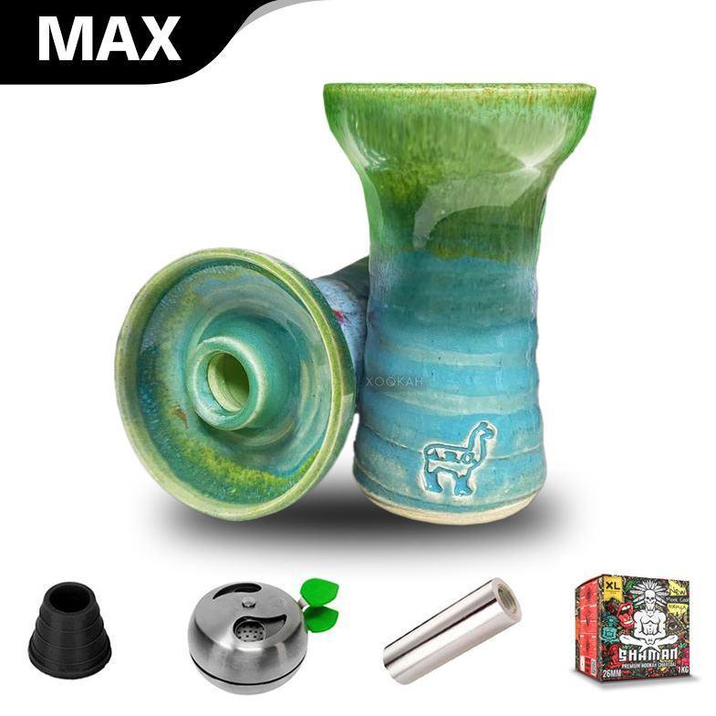 Alpaca Suri V2 Bowl - Guac - shishagear - UK Shisha Hookah Black Friday