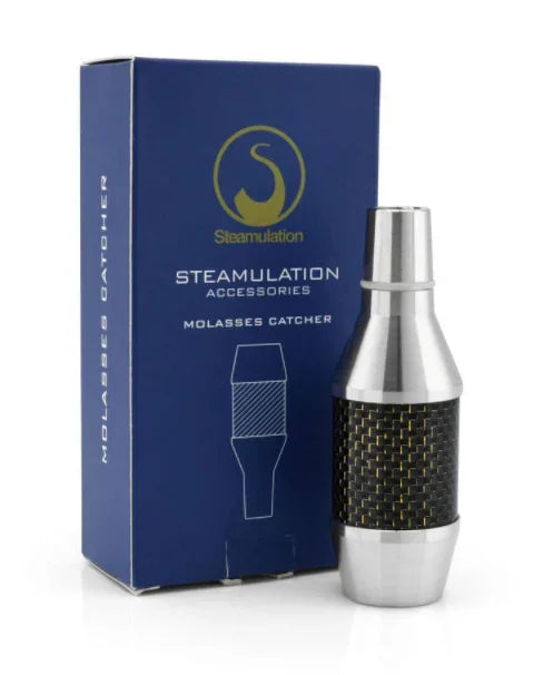 Steamulation Molasses Catcher - Gold - shishagear - UK