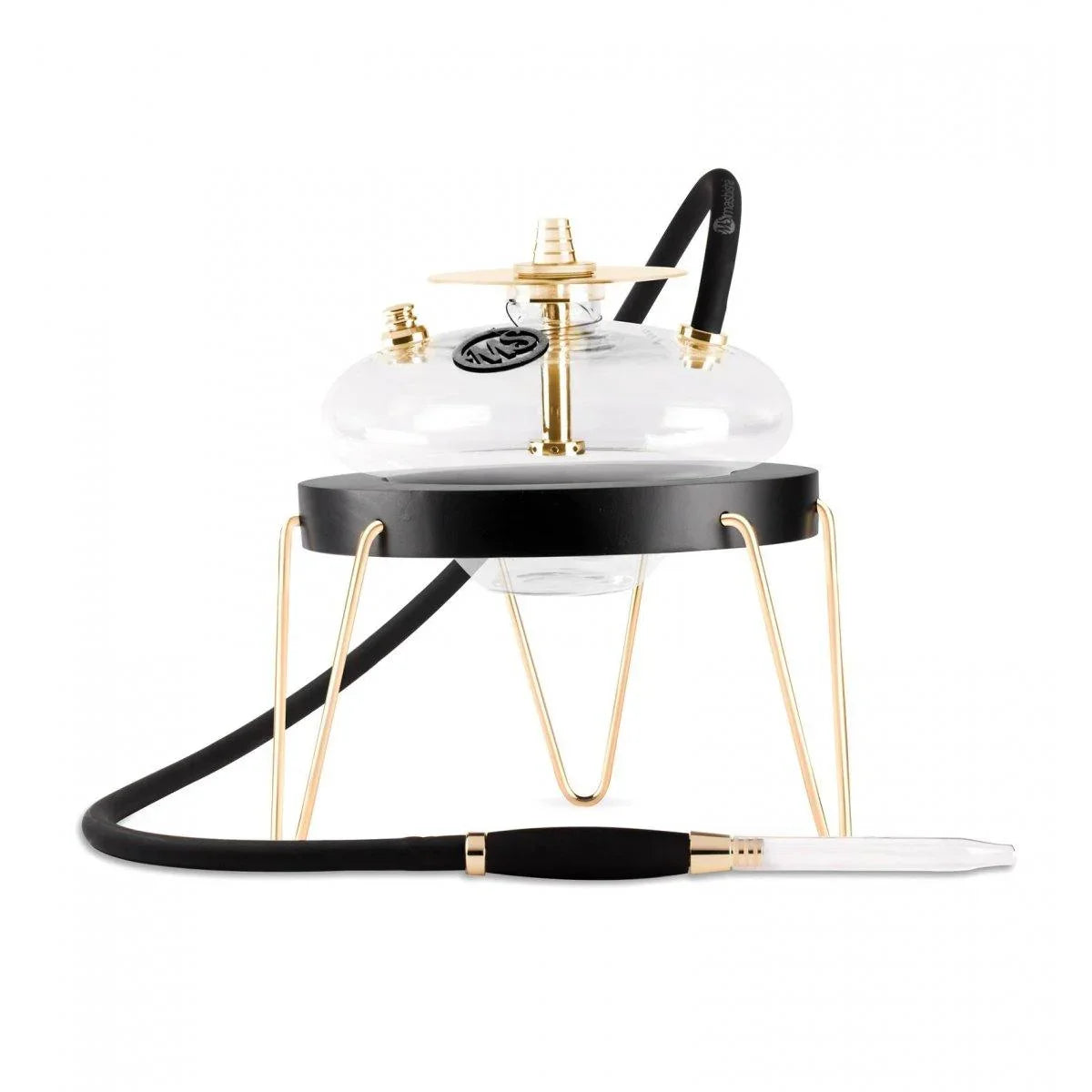 Arc Scandi Glass Shisha - Gold - shishagear - UK