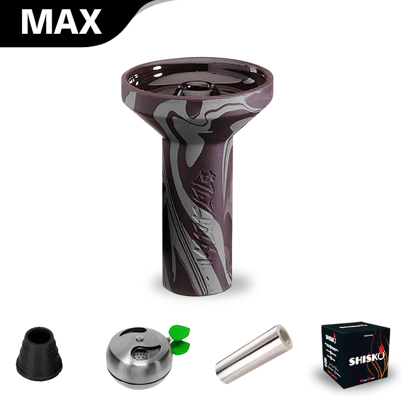 Cedra Shisha Phunnel Bowl - Grey