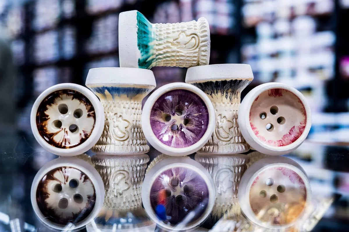 Dschinni Firebrick Bowl Nero Marron Vulcan Pro - shishagear - UK