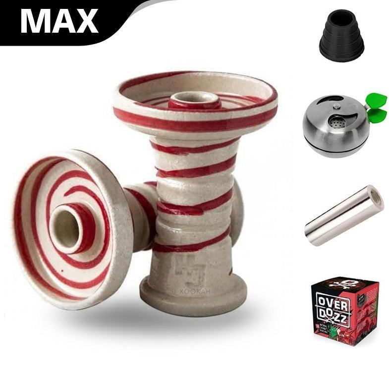 HJ VHS Vanilla Harmony Swirl Hookah Bowl - Cherry - shishagear - UK Shisha Hookah Black Friday