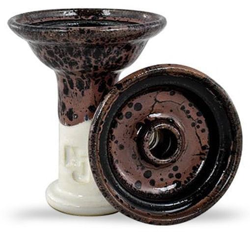HJ Ferris Hookah Bowl - Blackberry Over White - shishagear - UK Shisha Hookah Black Friday
