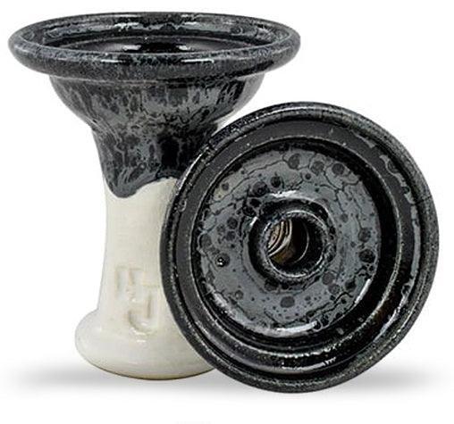 HJ Ferris Hookah Bowl - Wet Ashes Over White - shishagear - UK Shisha Hookah Black Friday