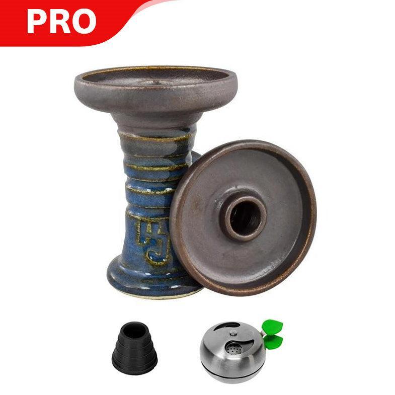 HJ Retro Harmony Hookah Bowl - Nut Blue - shishagear - UK Shisha Hookah Black Friday