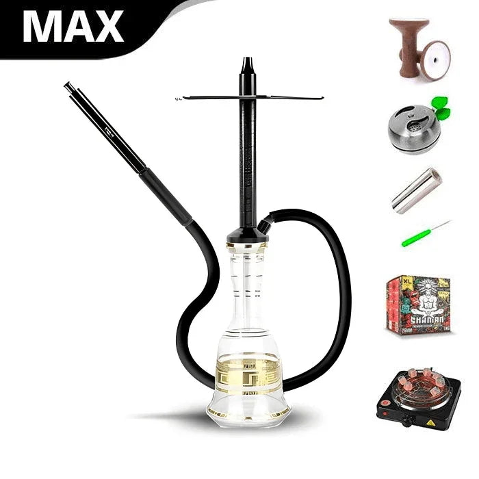 HJ SAOCCA Hookah with Bohemian Base Shisha Set - shishagear - UK Shisha Hookah