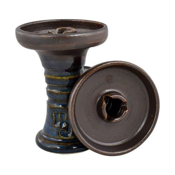 HJ Trimony Hookah Bowl - Nut Blue - shishagear - UK Shisha Hookah Black Friday