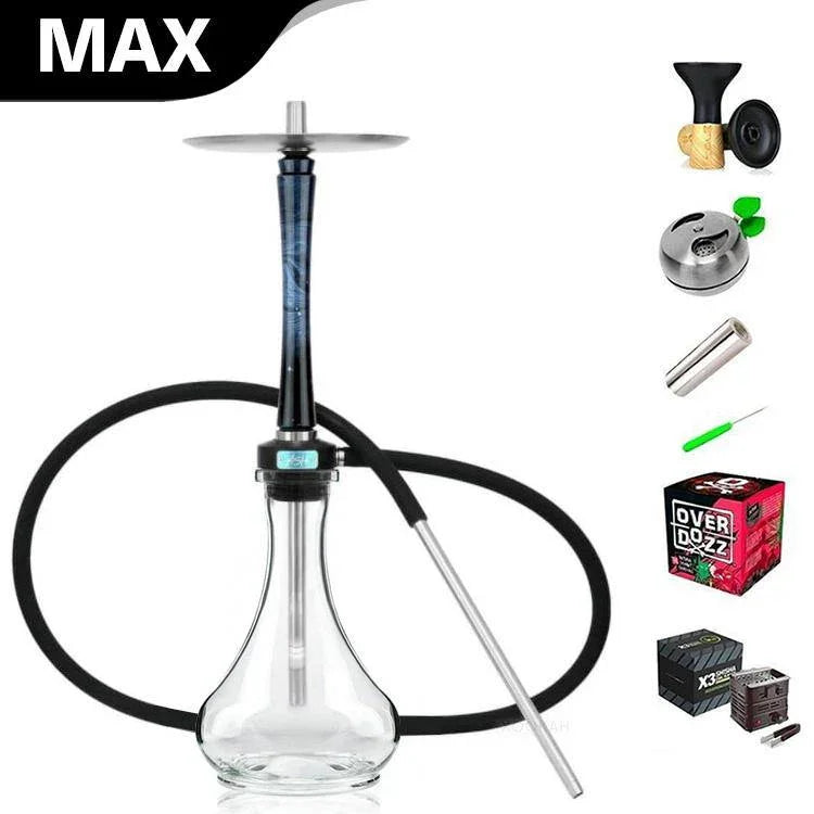 Ash Wood Haze Mist Shisha with Base Set - shishagear - UK