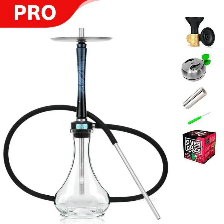 Ash Wood Haze Mist Shisha with Base Set - shishagear - UK