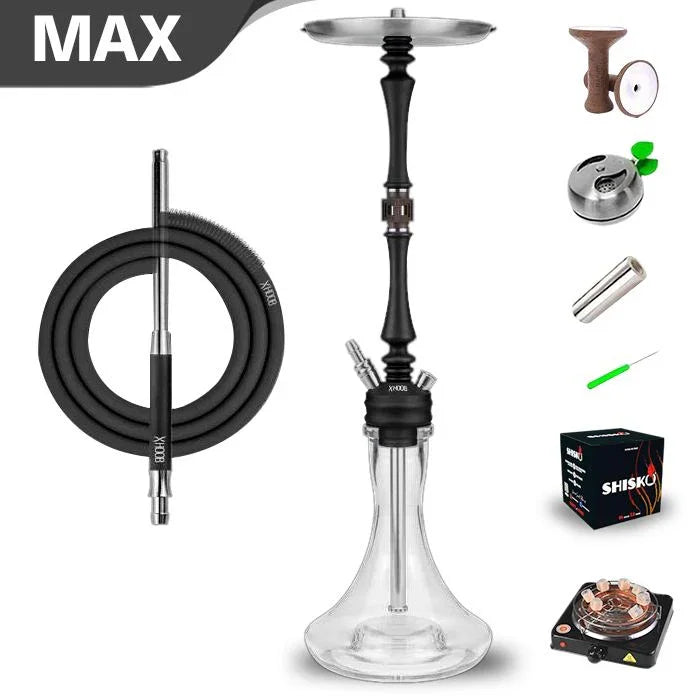 Hoob Mars Hookah - Black