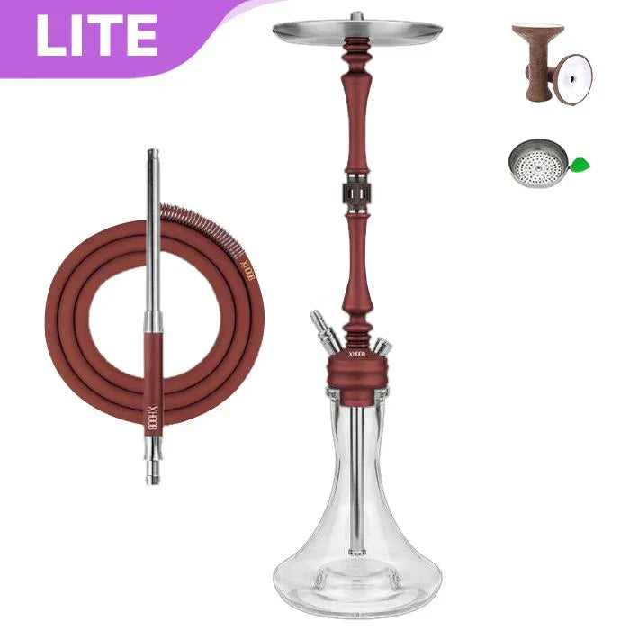 Hoob Mars Hookah - Wine Red