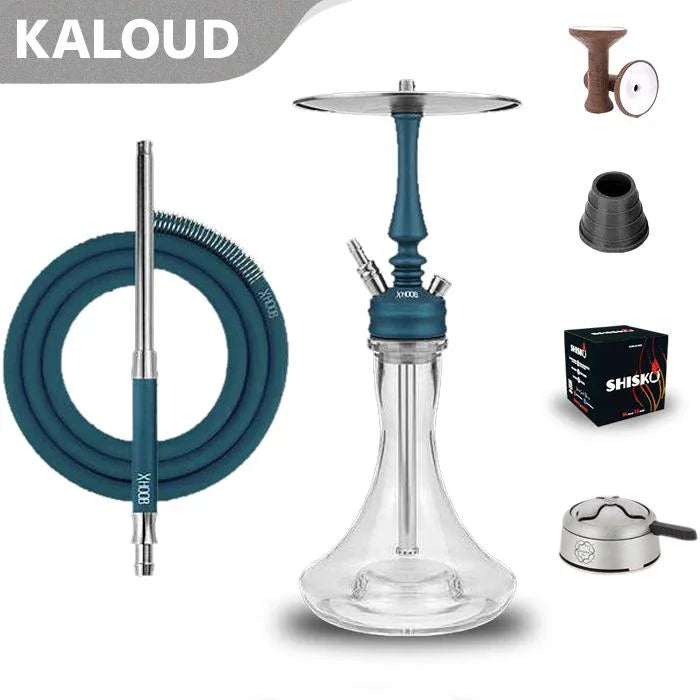 Hoob Mars Mini Hookah - Marine Blue