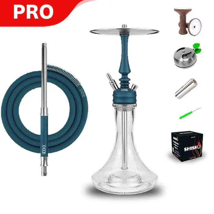 Hoob Mars Mini Hookah - Marine Blue