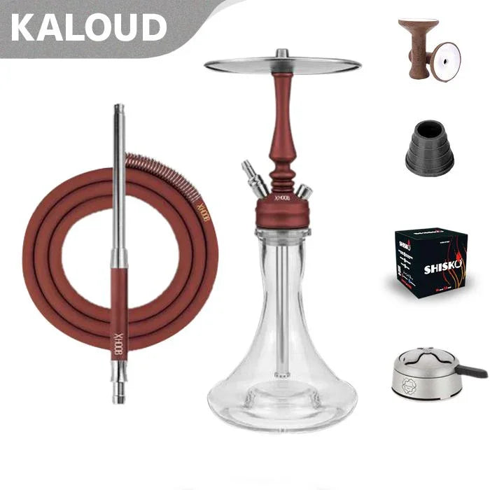 Hoob Mars Mini Shisha - Weinrot