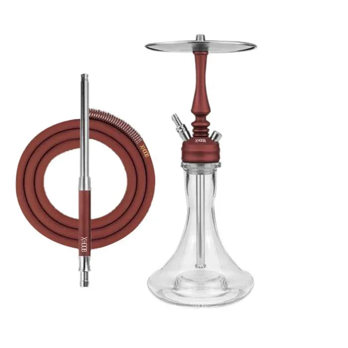 Hoob Mars Mini Hookah - Wine Red
