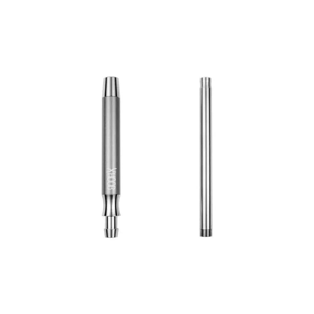 Hoob SMPL Mouthpiece 28cm - Silver - shishagear - UK Shisha Hookah Black Friday