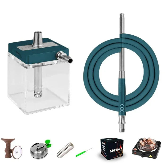 Hoob SubAtom Hookah C - Marine Blue