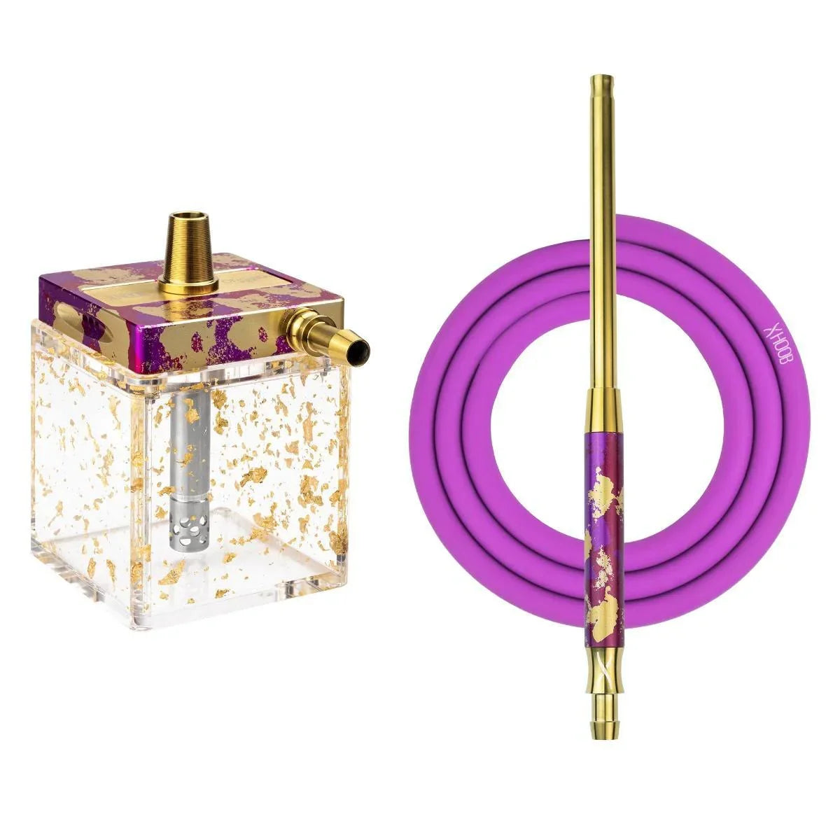 Hoob Sub Atom Hookah - Orchid C - shishagear - UK Shisha Hookah Black Friday