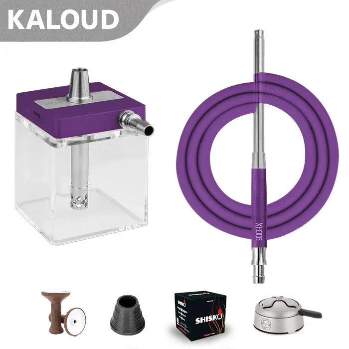 Hoob SubAtom Hookah C - Royal Purple
