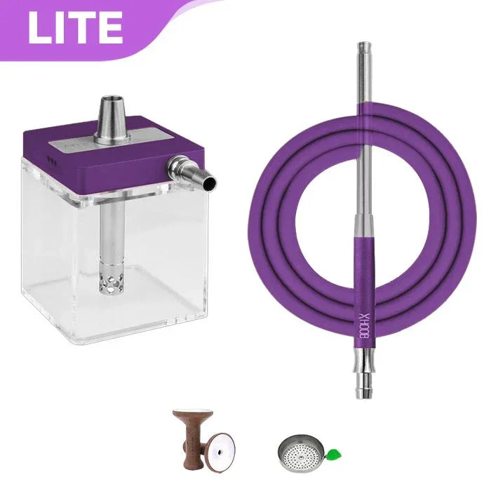Hoob SubAtom Hookah C - Royal Purple