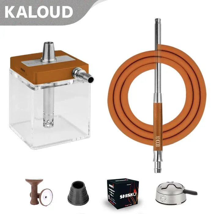 Hoob SubAtom Hookah C - Siena Orange