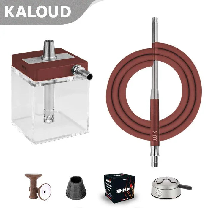 Hoob SubAtom Hookah C - Weinrot