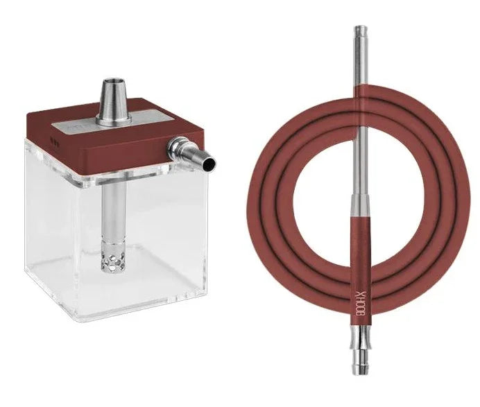 Hoob SubAtom Hookah C - Wine Red