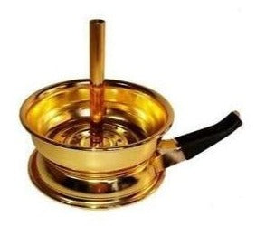 AMY Hot Pan Bowl Heat Management - Gold - shishagear - UK Shisha Hookah Black Friday