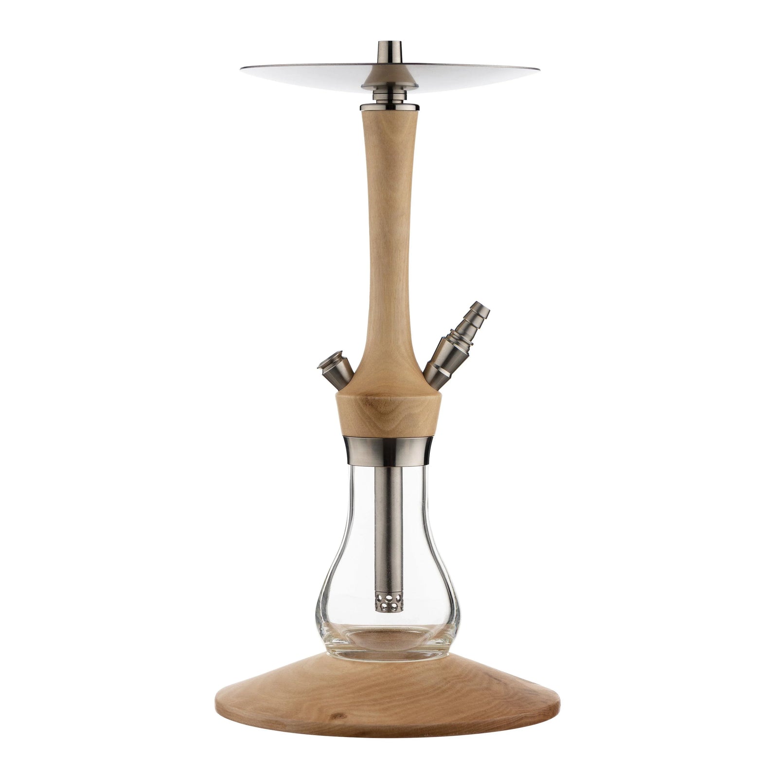 Hustla Pinokkio Light Walnut Hookah - shishagear - UK Shisha Hookah Black Friday