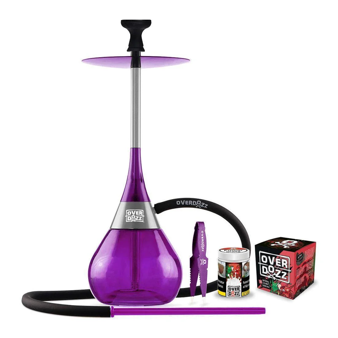 OverDozz Shisha Hookah SET - Purple - shishagear - UK