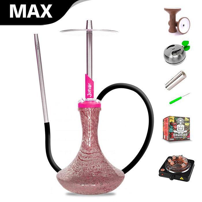 Nube Unique Junior V2 Hookah - Hot Pink - shishagear - UK Shisha Hookah Black Friday