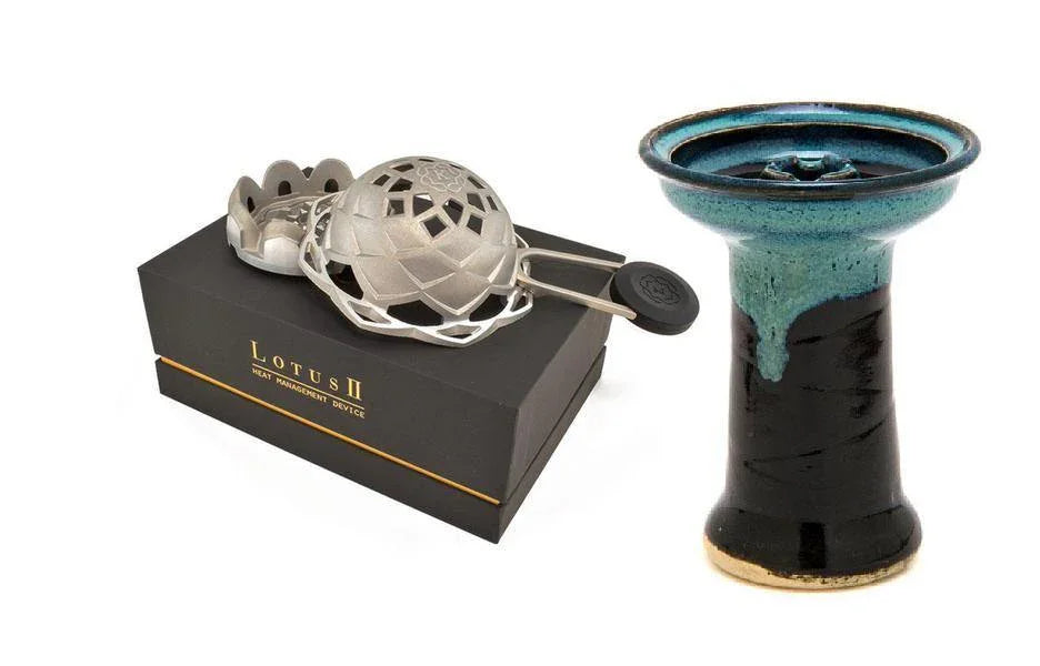 Kaloud Lotus II and Alpaca LeRook Bowl - shishagear - UK Shisha Hookah Black Friday