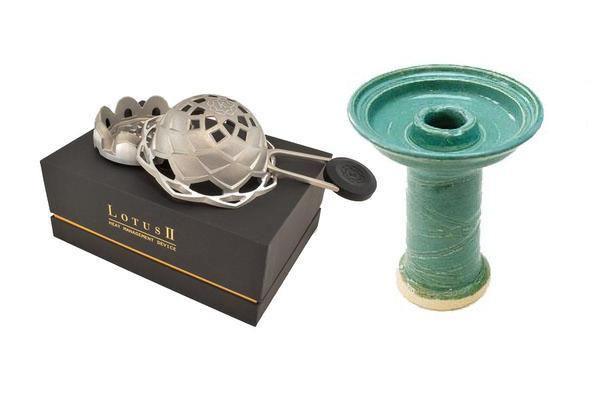 Kaloud Lotus II and Alpaca LeRook Bowl - shishagear - UK Shisha Hookah Black Friday