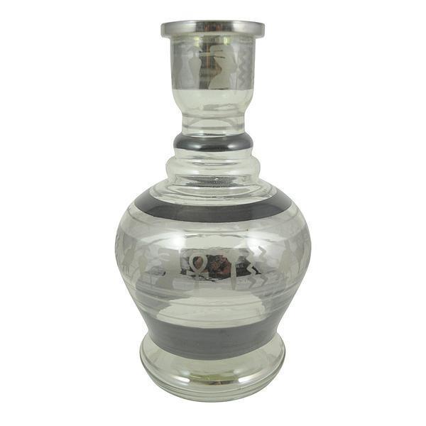 Khalil Mamoon Jumbo Egyptian Style Hookah Vase Clear - shishagear - UK Shisha Hookah Black Friday